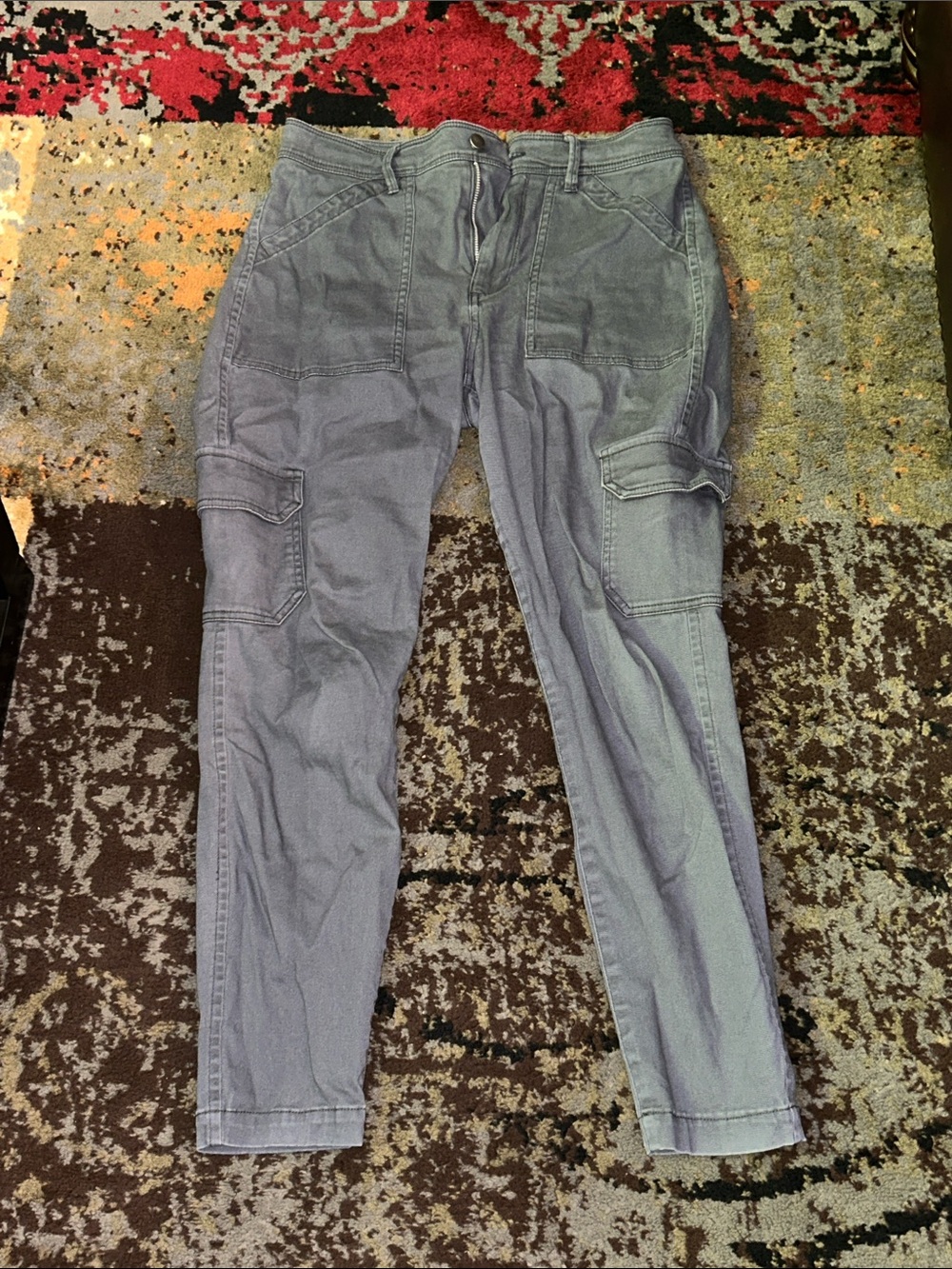 GAP high-rise, universal legging Gray Utility Cargo Pants